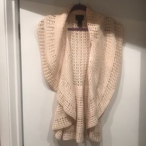 Crochet vest with great detail!